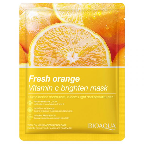 Nourishing mask with orange extract “BIOAQUA”.(81242)